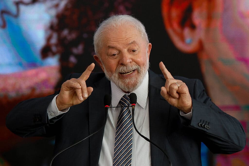 Presidente Luiz Inácio Lula da Silva (PT).
