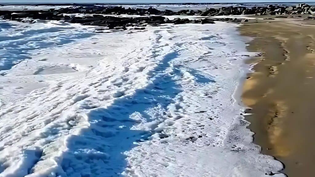 praia gelo 