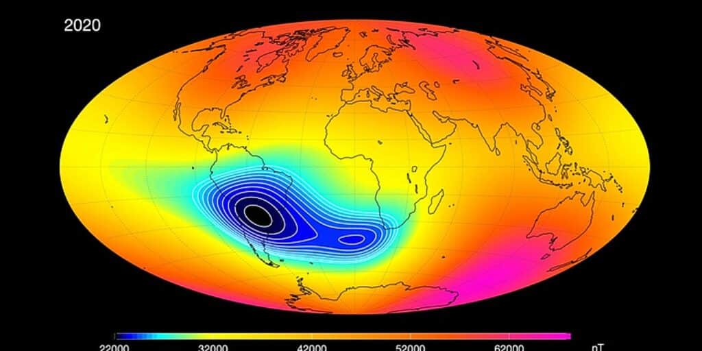 nasa campo magnético